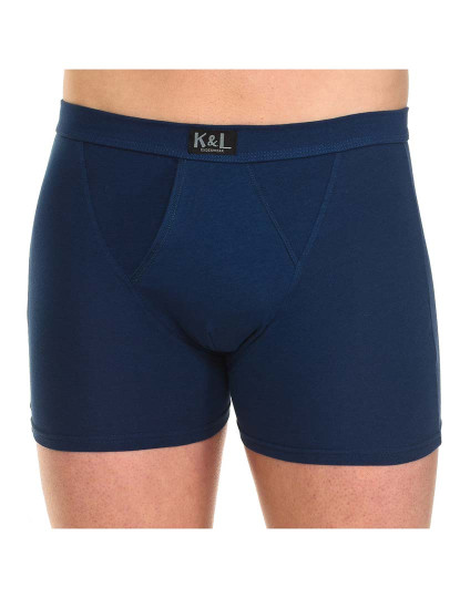 imagem de Pack-2 Basic Open Boxers Homem Riscas Verdes Azul 7