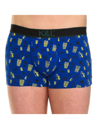 imagem de Pack 3 Funny Boxers Homem Cinza E Azul E Preto 13