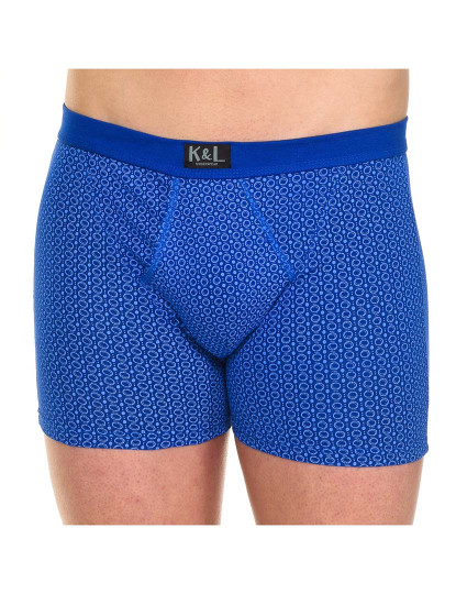 imagem de Pack-2 Basic Open Boxers Homem Círculos Azul 10