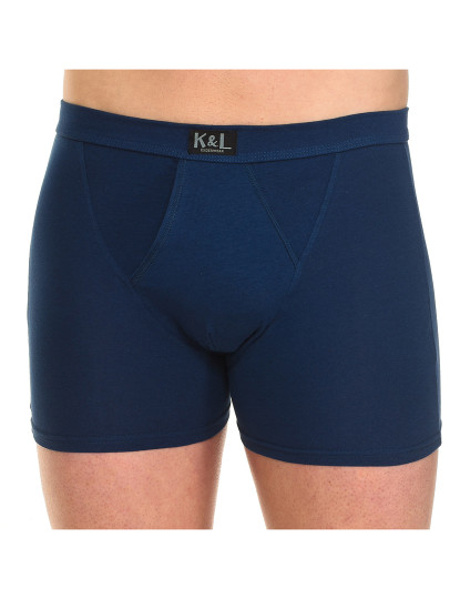 imagem de Pack-2 Basic Open Boxers Homem Riscas Verdes Azul 8