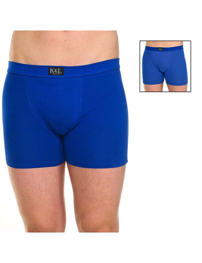 imagem de Pack-2 Basic Boxers Homem Círculos Azul 3