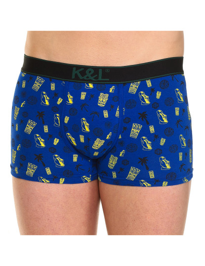 imagem de Pack 2 Funny Boxers Homem Estampa Azul 12