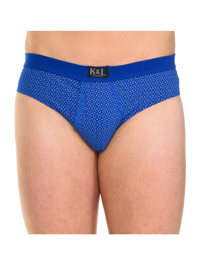 imagem de Pack-2 Basic Open Briefs Homem Círculos Azul 6