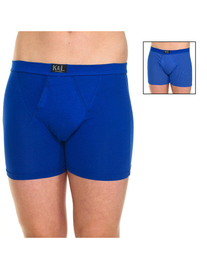 imagem de Pack-2 Basic Open Boxers Homem Círculos Azul 1