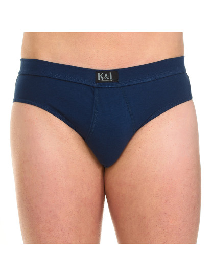 imagem de Pack-2 Basic Open Briefs Homem Riscas Verdes Azul 6