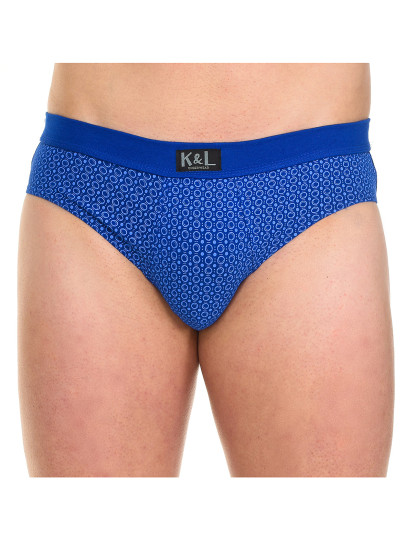 imagem de Pack-2 Briefs Básicos Homem Círculos Azul 7