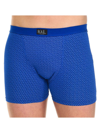 imagem de Pack-2 Basic Boxers Homem Círculos Azul 11