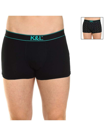 imagem de Pack 2 Boxers Homem Contraste Preto 2