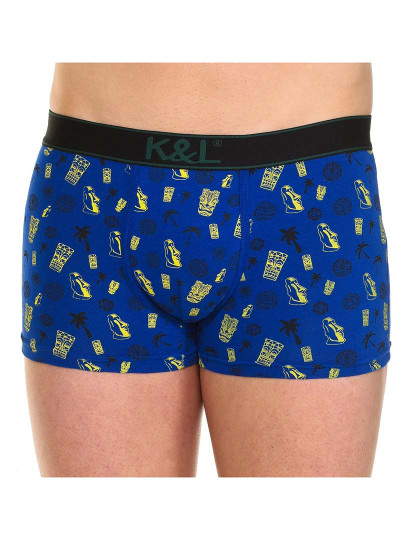 imagem de Pack 2 Funny Boxers Homem Estampa Azul 10