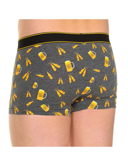 imagem de Pack 2 Funny Boxers Homem Padrão Cinza 13