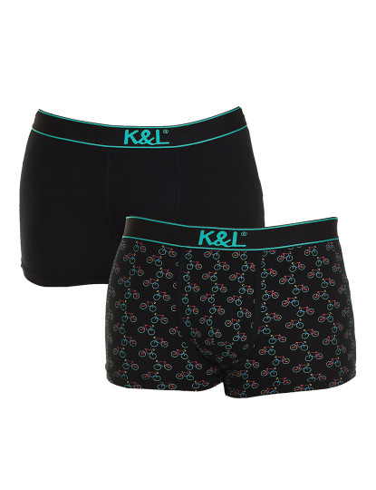 imagem de Pack 2 Boxers Homem Contraste Preto 3