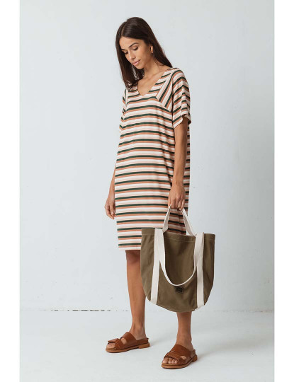 imagem de Vestido Senhora Nude Stripes3