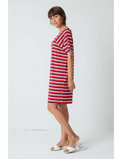 imagem de Vestido Senhora Red Stripes2