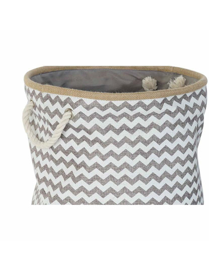 imagem de Cabaz Home Decor Poliéster Jute Zig-zag Boho3