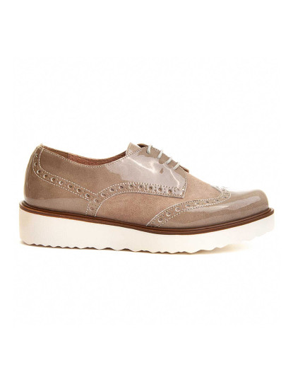 imagem de Sapatos Oxford Senhora Beige2