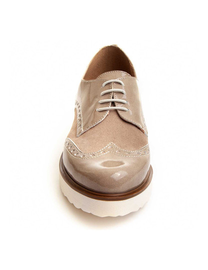imagem de Sapatos Oxford Senhora Beige4