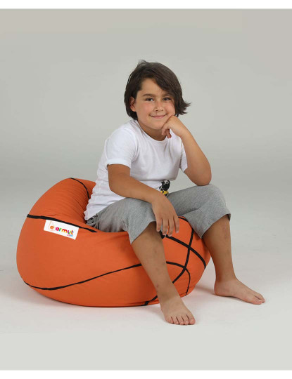 imagem de Pufe Basketball Kids Tile Vermelho9