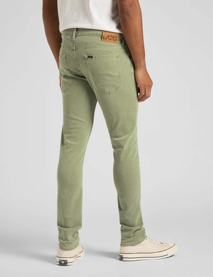 imagem de Jeans Slim Tapered Homem Verde2