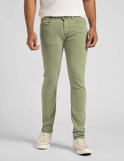 imagem de Jeans Slim Tapered Homem Verde1
