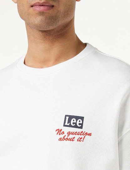 imagem de Camisola Relaxed Homem Branco3