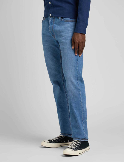 imagem de Jeans Regular Homem Azul4