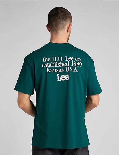 imagem de T-Shirt Regular Homem Verde3