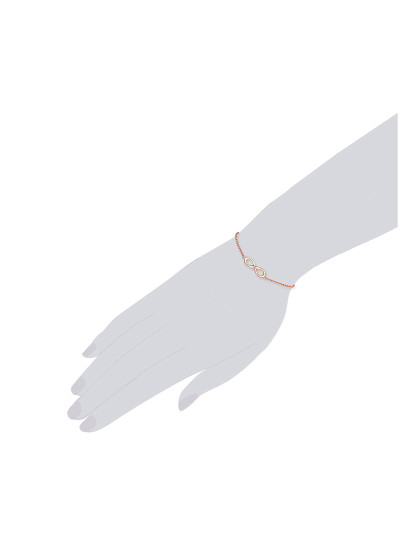 imagem de Pulseira Senhora Diamante Prata Esterlina2