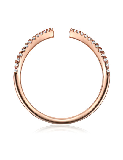 imagem de Anel Senhora Dourado Rosa2