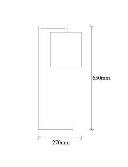 imagem de Candeeiro Mesa Profil - 4690 White Black3