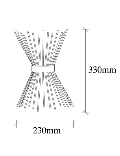 imagem de Candeeiro Parede GMN-000010 Copper7