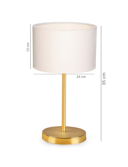 imagem de Candeeiro Mesa AYD - 2605 Cream Gold3