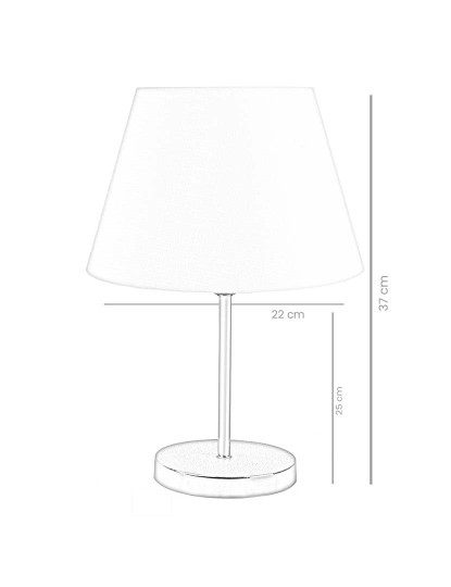 imagem de Candeeiro Mesa AYD - 2336 Cream2