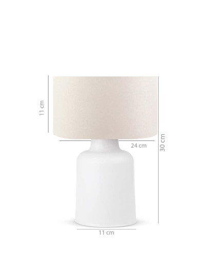 imagem de Candeeiro Mesa AYD - 2532 Cream2