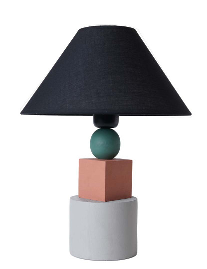 imagem de Candeeiro Mesa YL586 Light Grey Tile Red Black Green2