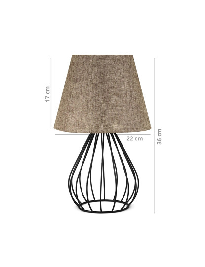 imagem de Candeeiro Mesa AYD - 2580 Brown3