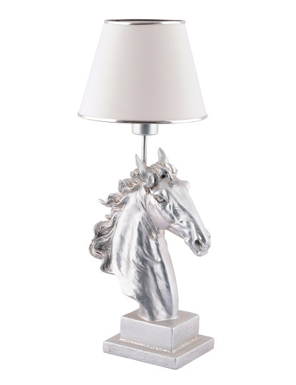 imagem de Candeeiro Mesa Horse - White, Silver White Silver4