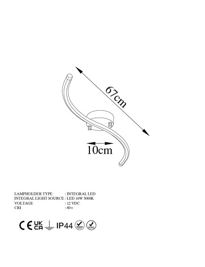 imagem de Candeeiro Teto Y?lan - 13278 Black8