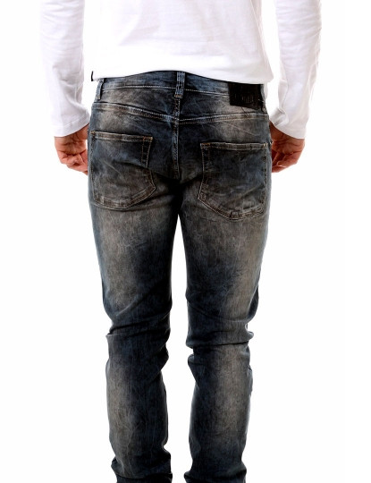 imagem de Jeans Homem Manchados Azuis2