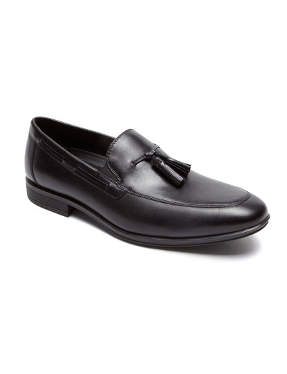 imagem de Sapatos Loafers Homem Style Connected Tassel Pretos 3