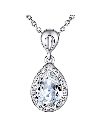 imagem de Colar com Cristais Swarovski Prateado1
