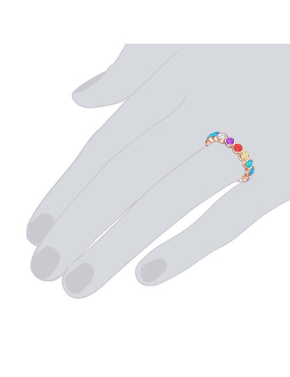 imagem de Anel com Cristais Swarovski 3