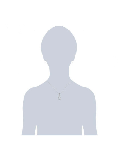 imagem de Colar com Cristais Swarovski Prateado3