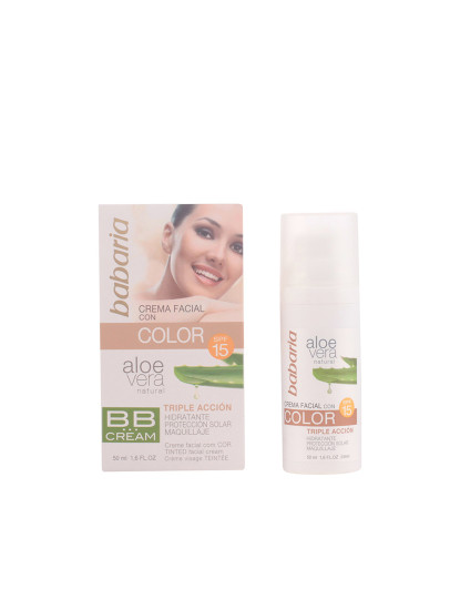 imagem de Creme Facial Hidratante Aloe Cor F-15 50Ml1