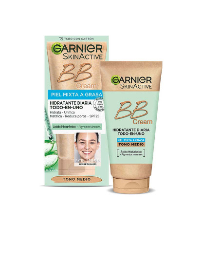 imagem de Skinactive Bb Cream Piel Mixta A Grasa Spf25 #Medium 50 Ml1