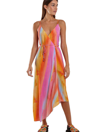 imagem de Vestido Praia Blueman 2022 Sunset Multicor1