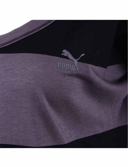 imagem de T-shirt Puma Preta e Cinzenta3