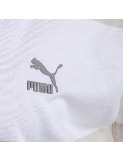 imagem de T-shirt Puma Beije e Branca3