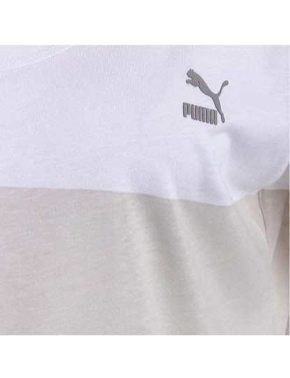 imagem de T-shirt Puma Beije e Branca4