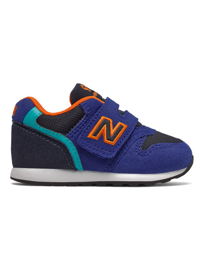 new balance 996 azul e laranja