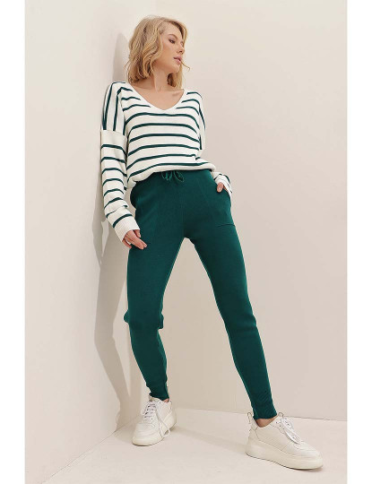 imagem de Conj. Blusa e Calça Senhora Verde3